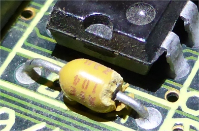 Exploded Capacitor