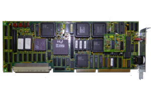 Intel 80386DX-25 ISA Card and IIT 3C87-16 Maths Coprocessor 